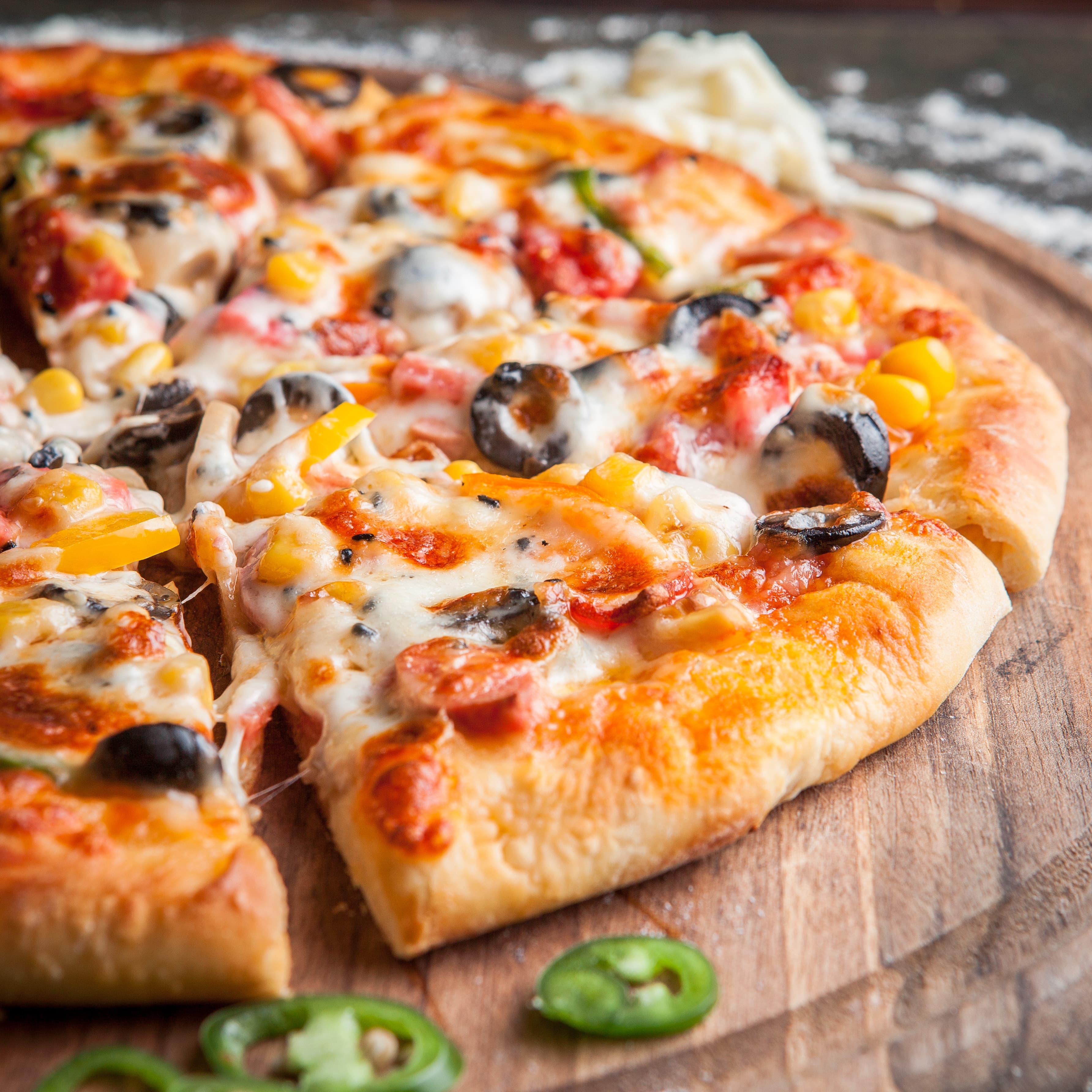 red Pizza